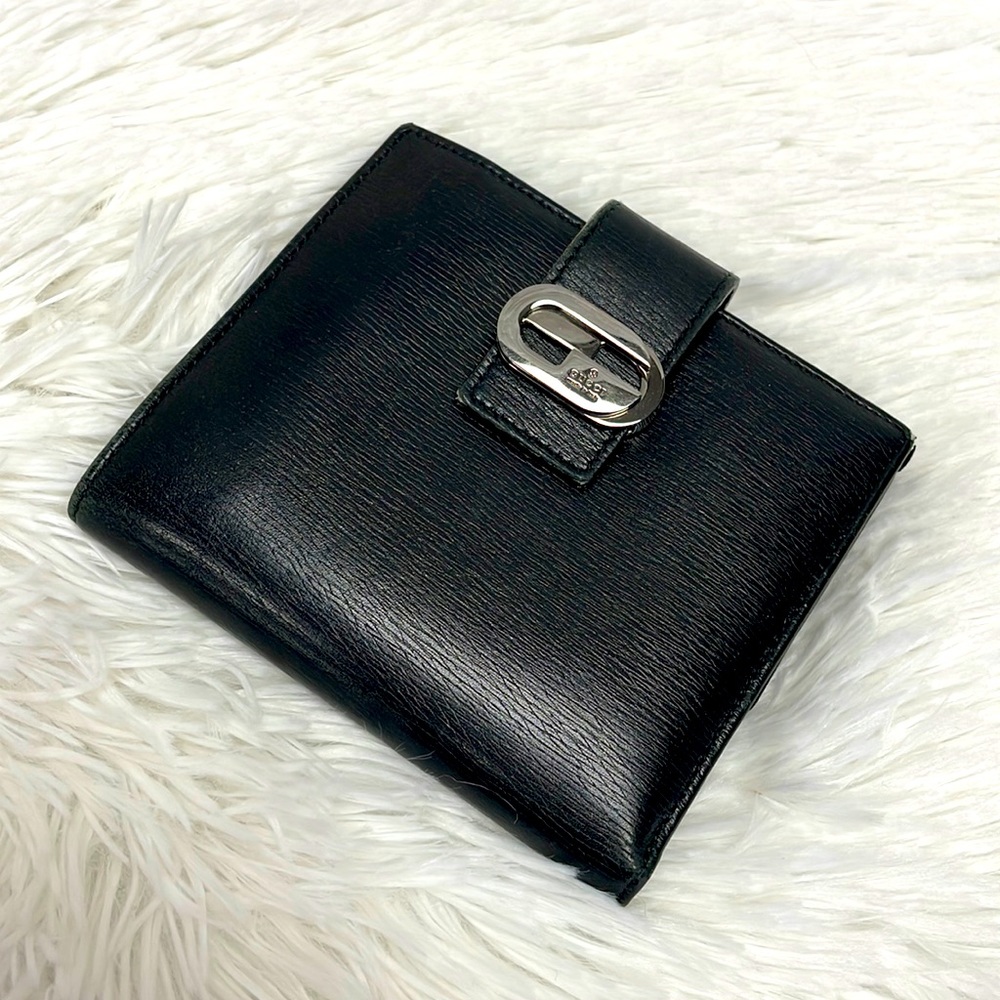 GUCCI LEATHER  BIFOLD WALLET UNISEX